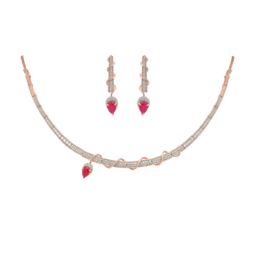 Smart Diamond Necklaces Set